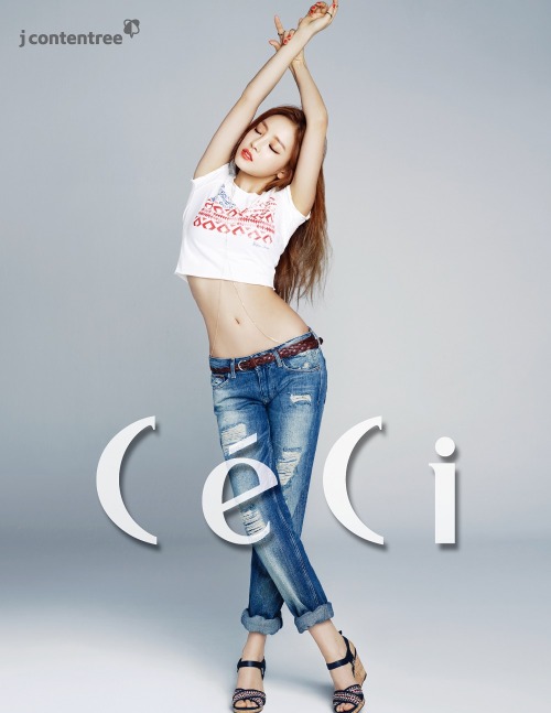 Goo Hara (Kara) - CéCi Magazine Pics