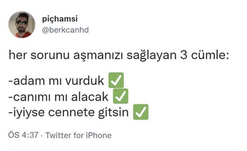 Bu doğru...