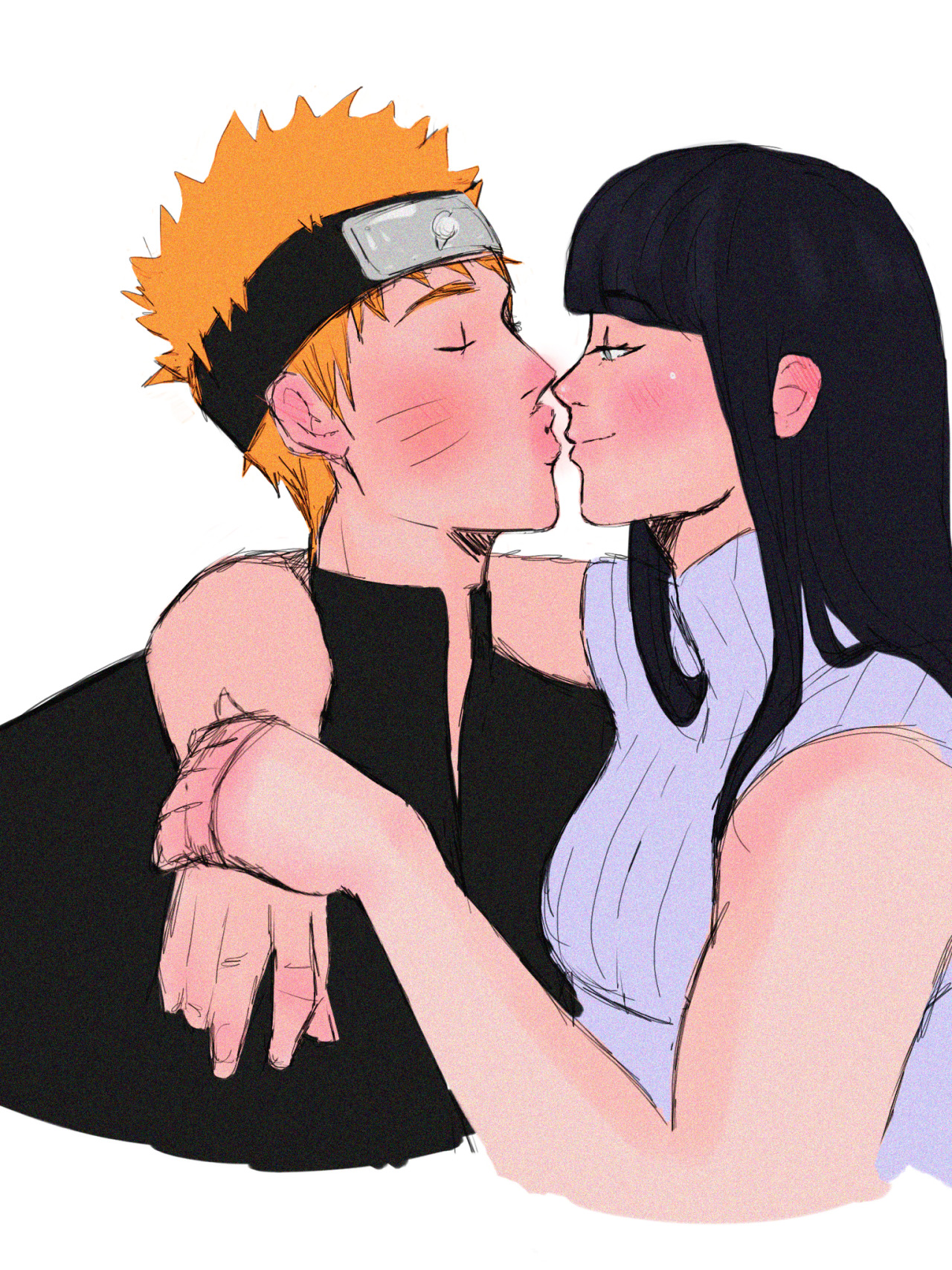XXX bylalipop:never posted this naruhina drawing photo