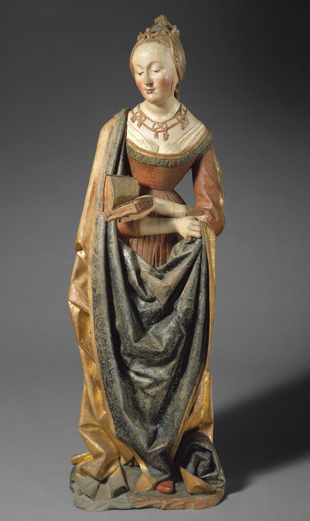 Saint Barbara; German, probably Strasbourg, Alsace (present-day France), c. 1490