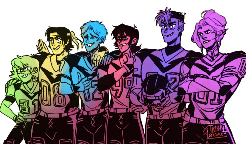 trashyscarface:  no one asked for a woefully inaccurate football au yet here i am edit: es21? yes. es21. 