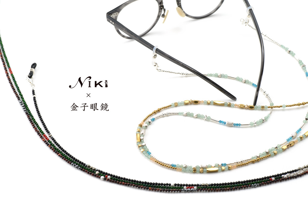 金子眼鏡 Kaneko Optical Niki 金子眼鏡 Eyewear Meets Gemstone Jewelry