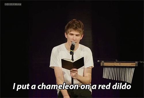 oh-bo-burnham:  Chameleon -Bo Burnham, what. (x)