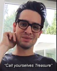 paternalpadfoot:  Brendon on the subject of us calling ourselves trash