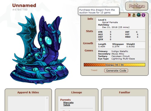 Not my dragon but uh if anyone wants a primo multigaze baby this one is ridic cheap?lightning perfec