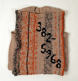 hikikogal:  largecoin:   i want my phone number knited into my sweater  If you’re looking at a lettered phone keypad, the numbers spell out “FUCK YOU” 