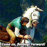 disneydailly:  How you doing? The name’s Flynn Rider. 
