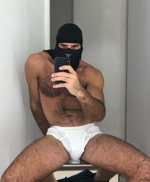 mainepoet:  Seated tighty whities selfie