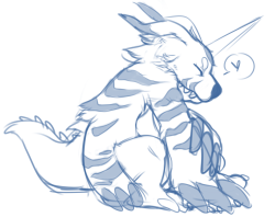 canidaeskull:  Gabumon is, and forever will be, my favorite Digimon ever.