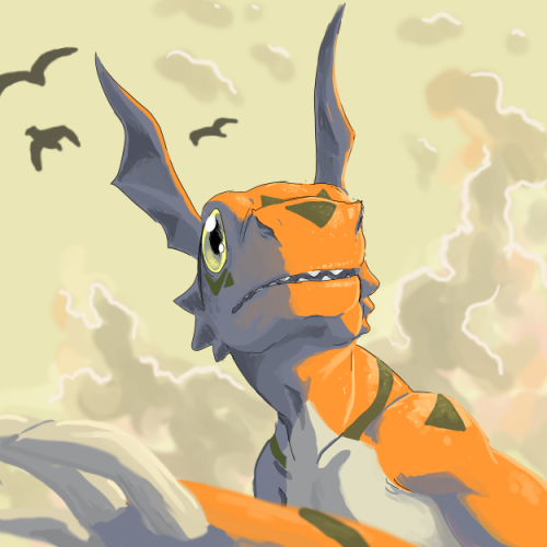bossarmadimon:  New Day by redcube 