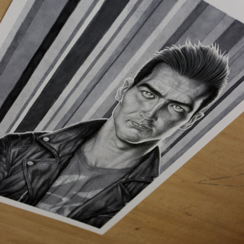 For auction, my original cover art for Secret Weapons #0: Owen’s Story Made with Prismacolor p