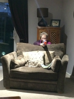 calsgang:  IM LAUGHING SO MUCHI just got back from shopping and I saw the nerf gun lying behind the sofaand I was so confused, but then I heard someone laughing and it was my nan, she’s 80 for christ sakejust look at the concentration on her faceand