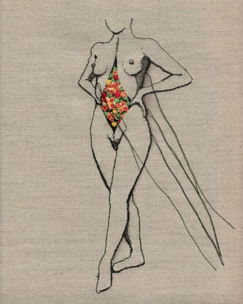 womeninarthistory: Embroidery, Andrea Farina