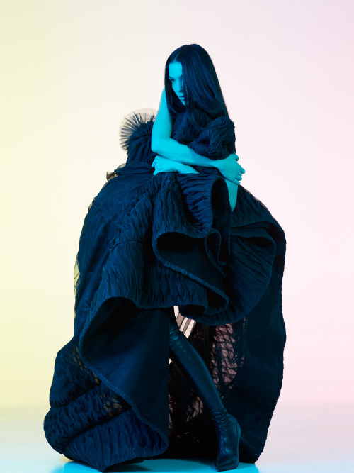 jinxproof:Mariacarla Boscono Sunday Times Style (February 2016)ph. Blommers &amp; Schumm