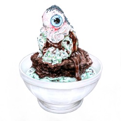 just-art:  EYE CANDY - Mint Sundae by LaDemonita