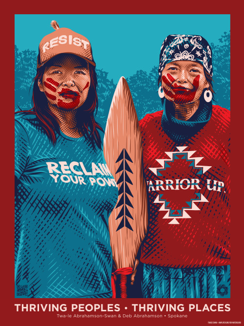 tragiclyhip:HAPPY INDIGENOUS PEOPLES DAY!! in the U.S artwork by Tracie Ching