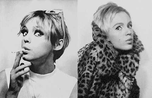 onlyediesedgwick:  Edie Sedgwick photobooth, 1965-1966