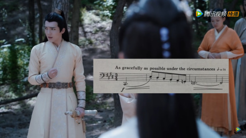 donna-dot-paella:The Untamed as funny music annotations