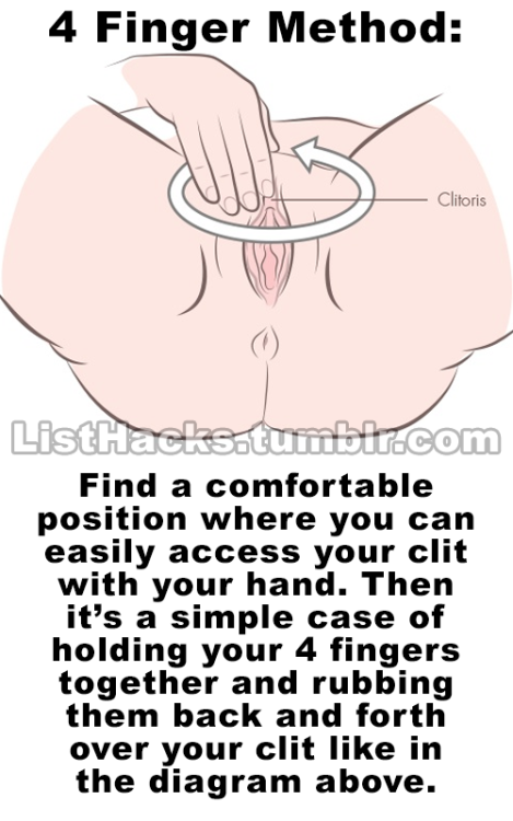 bigbrosfantasies: amanda-b-will-be-healthy: listhacks: Female Masturbation Hacks - If you like 