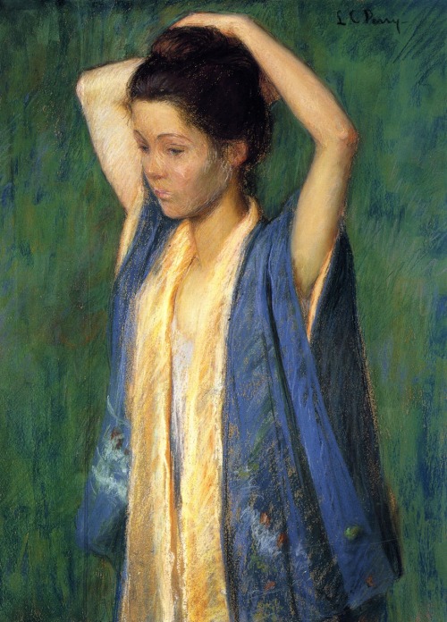 Child in Kimono, 1898, Lilla Cabot Perry