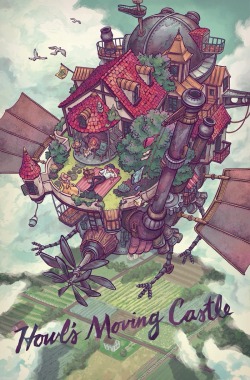 theappalachianmale:  Howl’s Moving Castle