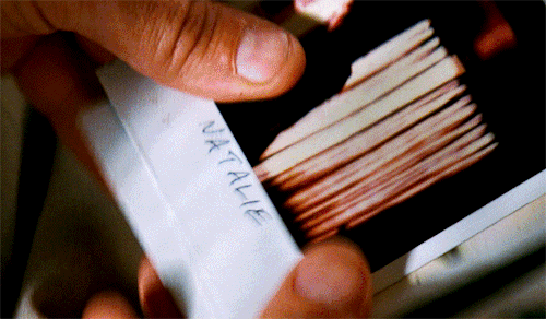 kane52630:We all lie to ourselves to be happy.  Memento (2000) dir. Christopher Nolan