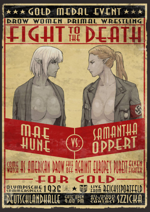 cssdude: Female nude pit fight. szzickra.deviantart.comwww.grappletube.com/