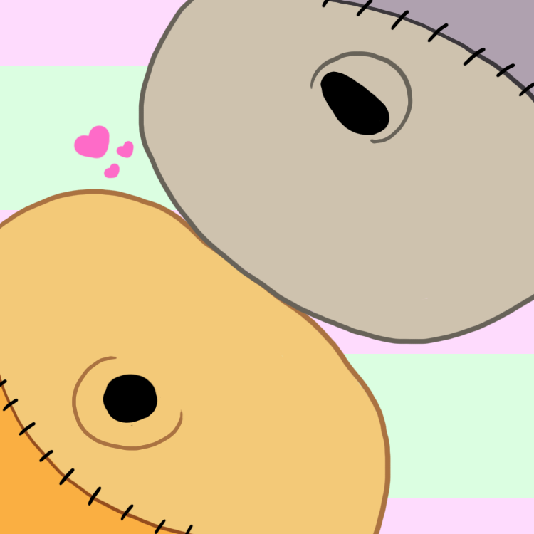 cage-aux-pone:  Best part about shipping - partnering up the cute ones~  X3!!!