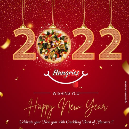Wishing you a Happy New Year.Celebrate your New Year with the crackling burst of flavours. #happy new year  #happy new year wishes #food#foodie#restaurant#bestintown
