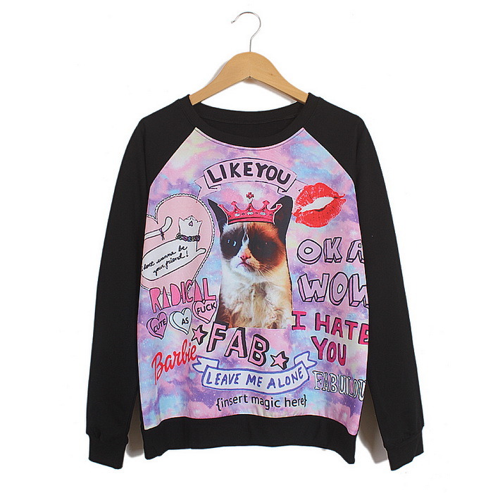 whizpered:  Fab grumpy cat sweater omg only $16 I want! 