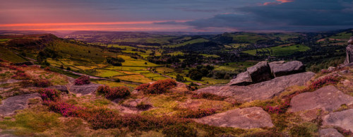 Panoramic Peak District by neil 36 Panoramic view, taken in the Peak District National Park. Derbysh