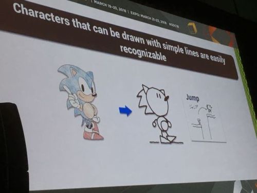 Former Sonic the Hedgehog designers Hirokazu Yasuhara and Naoto Oshima spoke today at GDC about the 