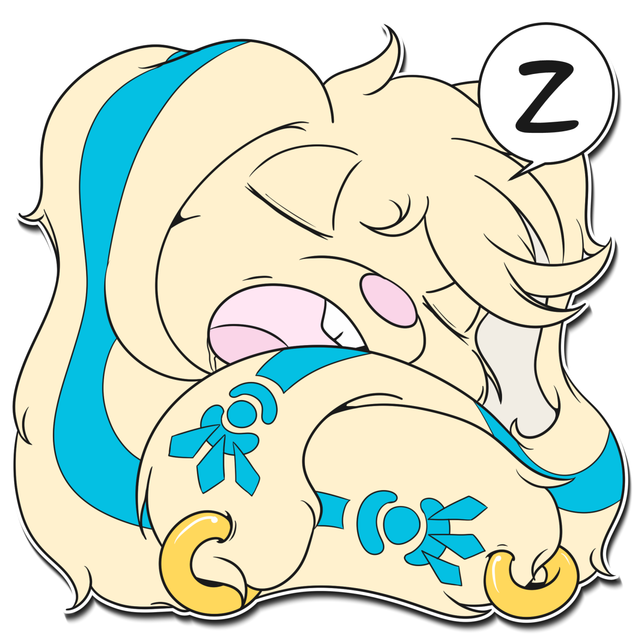 tailidraws:#TailiDraws - Telegram Sticker Pack for @xsputnickx | #SFW Thanks so much