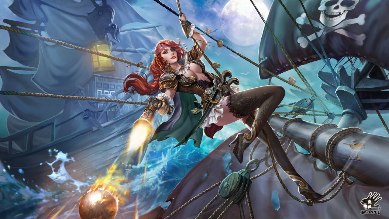 art-of-cg-girls:  Pirate Katerina by puppet wj