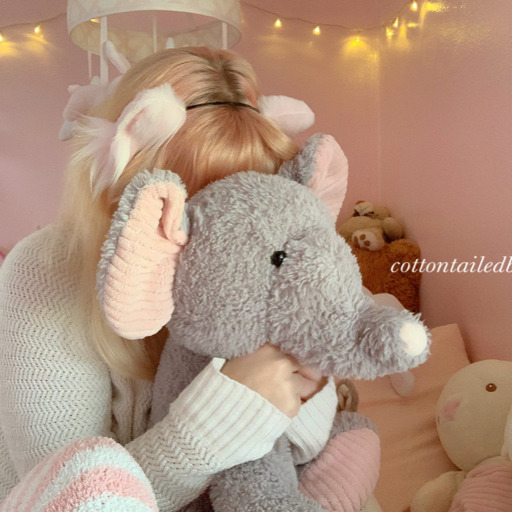 cottontailedbun:    My stuffies help me regress so much, they’re so soft 🧸🌥🧴🧺🍂 