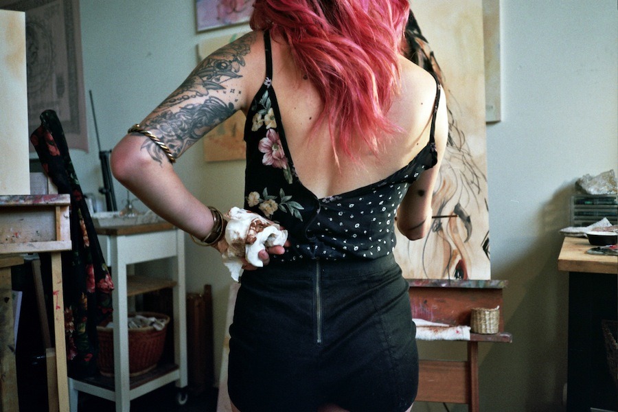 capekalaska:  ink-its-art:  Charmaine Olivia’s new hair looks lovely omg  Charmaine