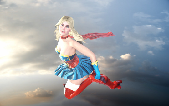 Supergirl and Power Girl release