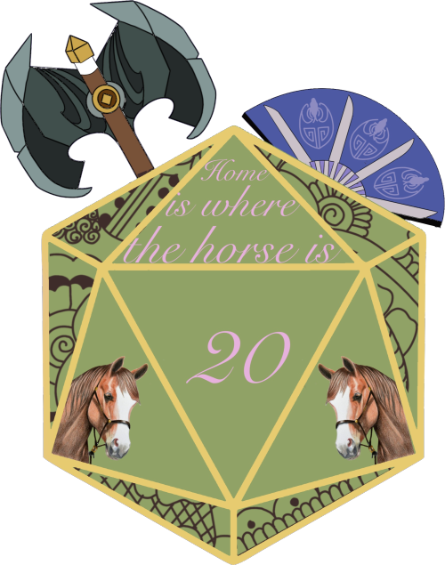 The Seven D20′s that you can also buy on my redbubble