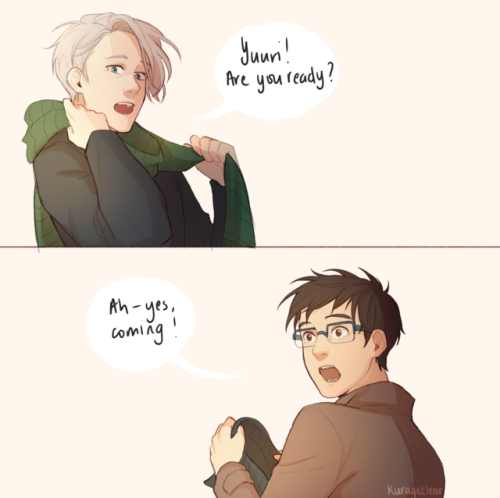 hachidraws:these dorks goin’ on a date for the first time would be so 