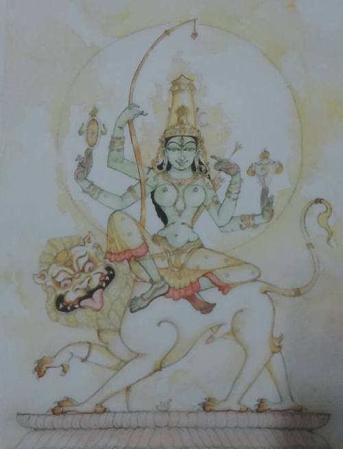 Durga by Abhiroop Dei