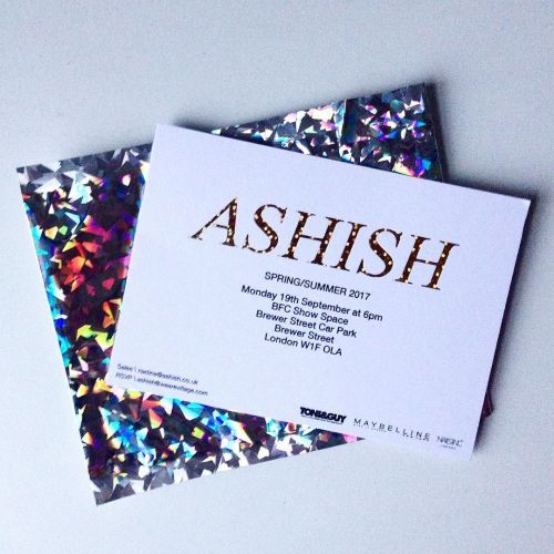 Almost time for @ashish_uk #SS17 #londonfashionweek #lfw #Ashish ift.tt/2cWS0gi