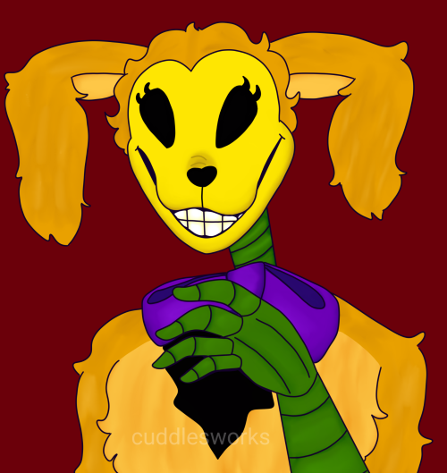 The Pumpkin Rabbit (trying A New Shading Technique. Idk If I Like It, Tell Me What You Think!)