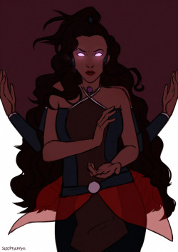 sleepysenshi:korrasami gem fusion!!!!&lt;3 &lt;3 &lt;3