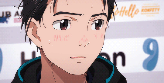 nanaforov: Katsuki Yuuri + Kiss &amp; Cry