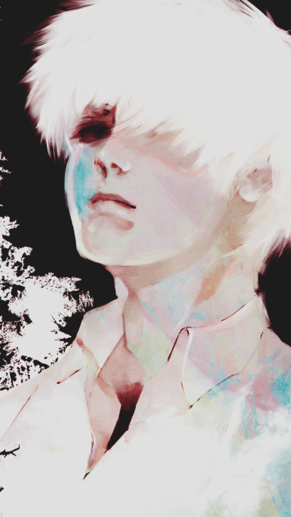 naruseis: Wallpapers: White-haired Kaneki Ken(Requested by @delabimeaurivage​)