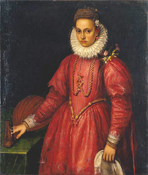 Portrait of  Isabella Thiene Valmarana di Girolamo Forni, 1594