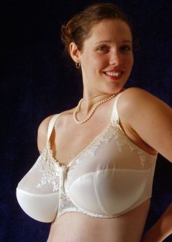 Bras and the breasts they hold.