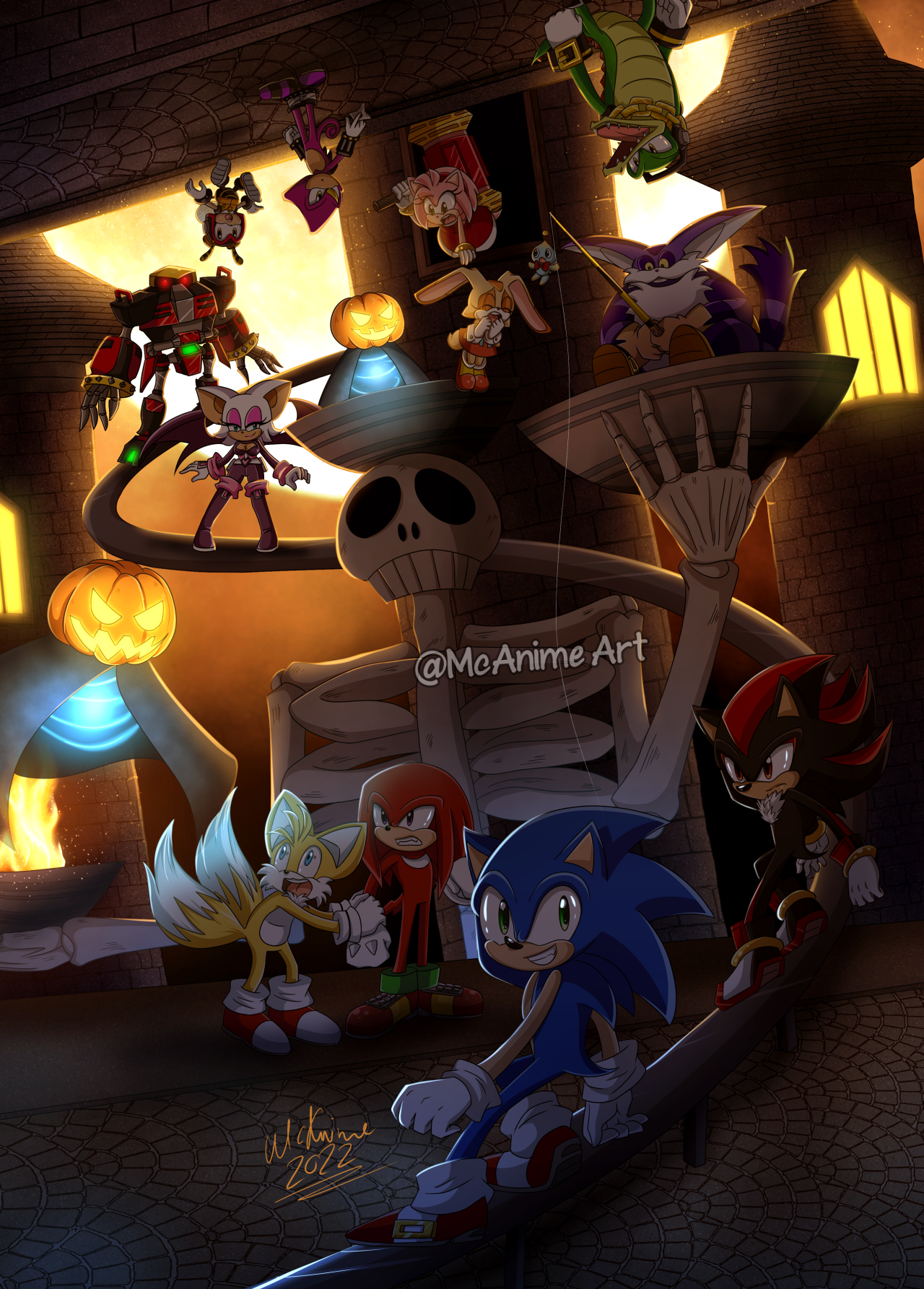 A fanart! Lord X!  Sonic art, Sonic and shadow, Sonic fan art