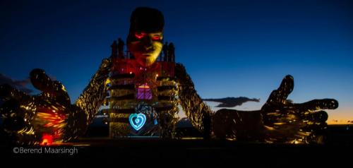 archiemcphee:  We just learned about an awesome annual festival called the Afrika Burns Creative Projects or AfrikaBurn. It’s an official Burning Man regional event which has been taking place in the desert of the Tankwa Karoo National Park in South