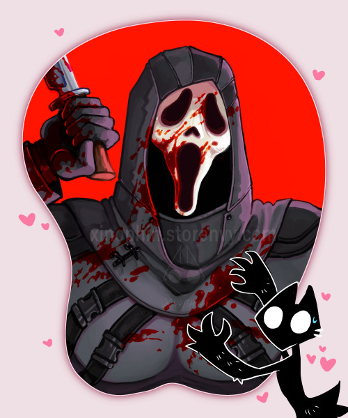 xinophin:  ❤ Ghostface Mousepad Preorders Are Open  ❤ For all your wrist support needs…&